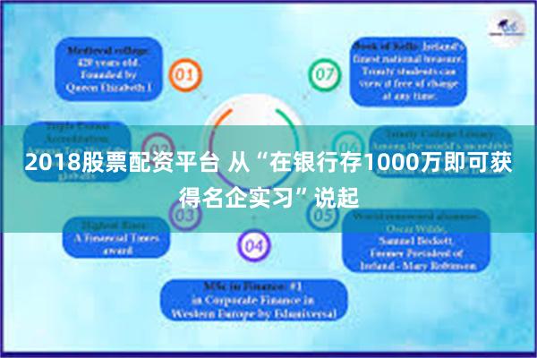 2018股票配资平台 从“在银行存1000万即可获得名企实习”说起